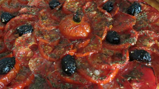 Tarte aux tomates et amandes 20